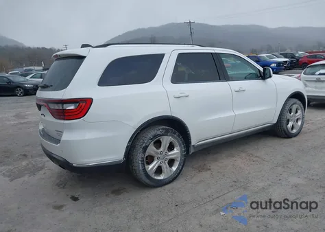 2015 Dodge Durango Limited z USA, uszkodzony, nr VIN 1C4RDJDG8FC801954